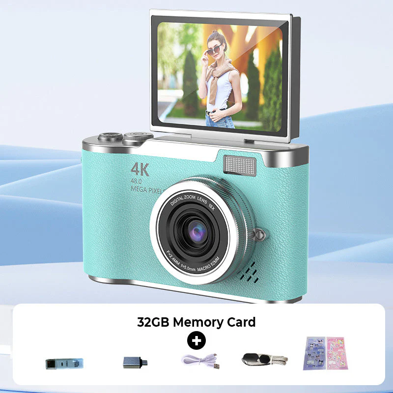 VisionFlip™ 4K HD Digitalkamera mit Schwenkbarem Bildschirm - Image 17