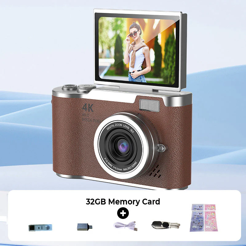 VisionFlip™ 4K HD Digitalkamera mit Schwenkbarem Bildschirm - Image 19