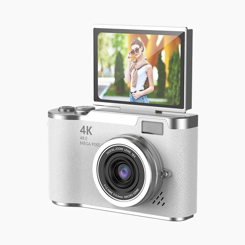 VisionFlip™ 4K HD Digitalkamera mit Schwenkbarem Bildschirm - Image 4