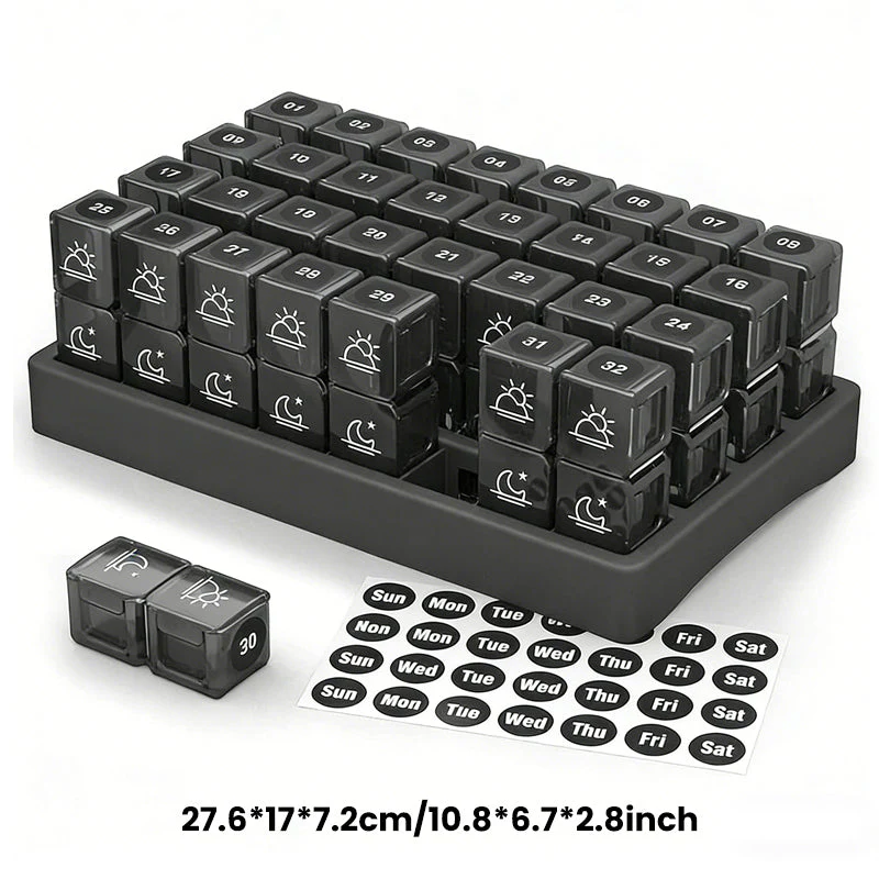 VitaTrack 31-Tage Pillenplaner — Vereinfachen Sie die tägliche Gesundheit - Image 17