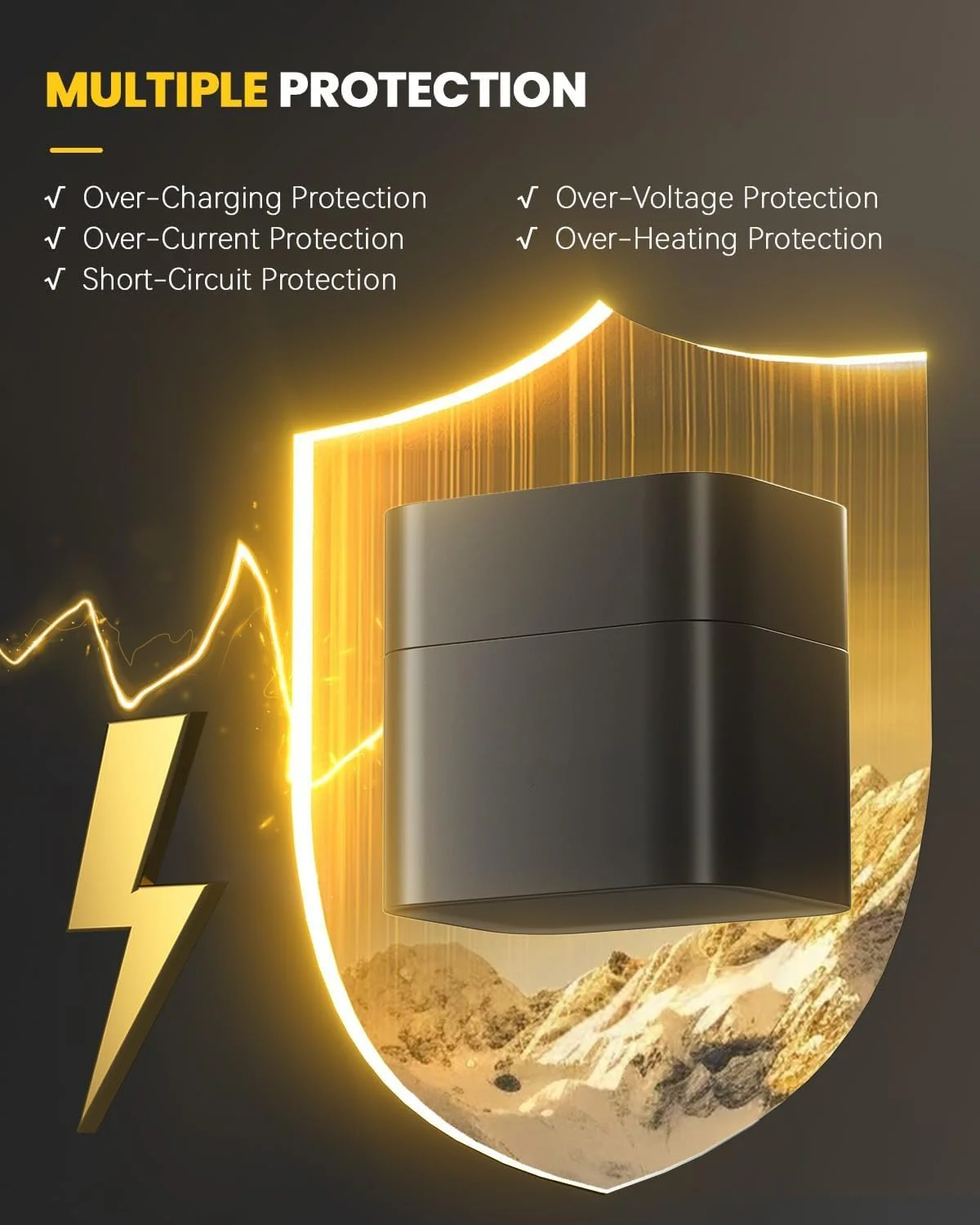 VoltMate – Lithium-Ionen-Batterie mit integriertem Ladegerät | ohne Batterien - Image 4