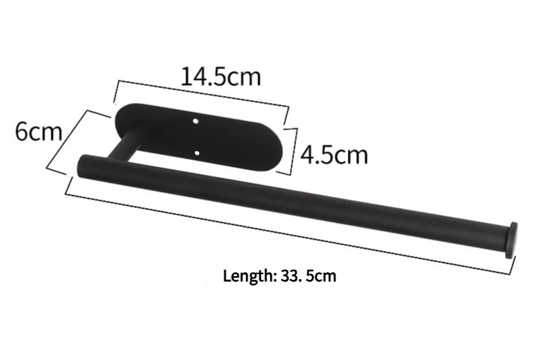 Wandmontierter, stanzfreier Papierhandtuchhalter - Image 6