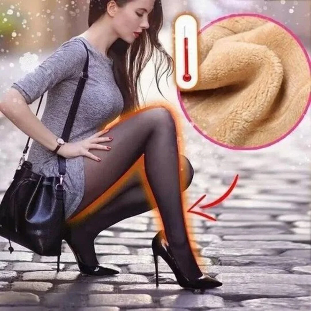 Warme superstretch pluche panty | 1+1 GRATIS - Image 3