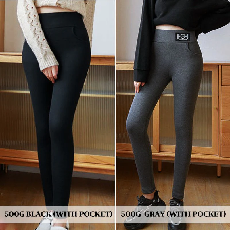 WarmFit – Damen Slim-Fit Thermohose aus Kaschmir-Optik - Image 11