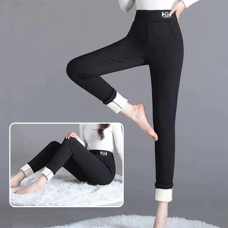 WarmFit – Damen Slim-Fit Thermohose aus Kaschmir-Optik - Image 7