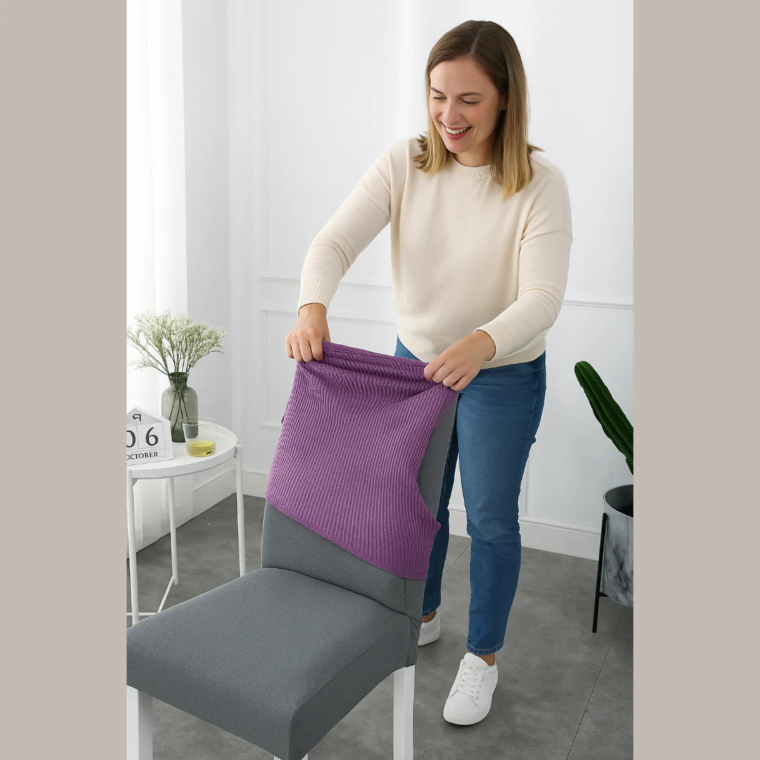 StuhlGlanz™ – Eleganter Schutz für Jeden Stuhl | 2+2 GRATIS - Image 2