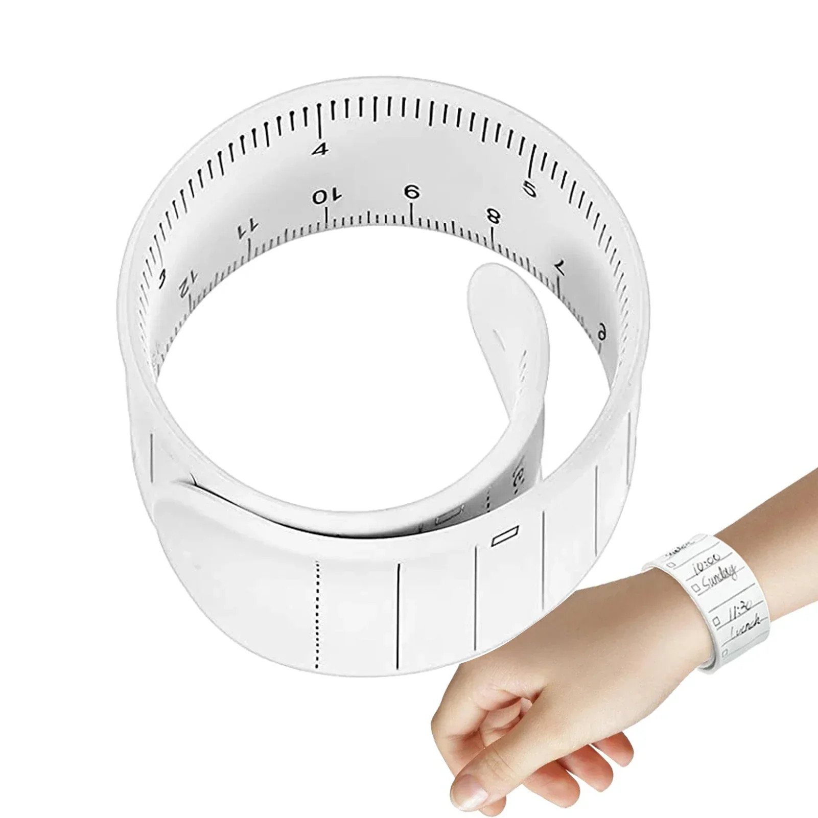 Wearable Notepad Silikon Handgelenk Band wiederverwendbare Erinnerung Armband - Image 5