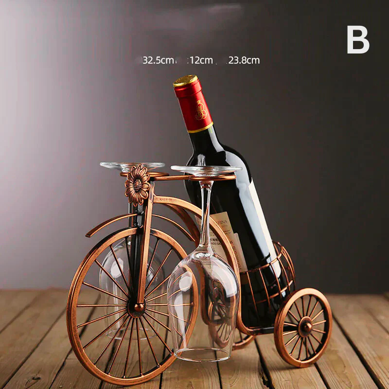 Weinflaschenhalter Metall - Elegantes Design für Weinliebhaber - Image 2