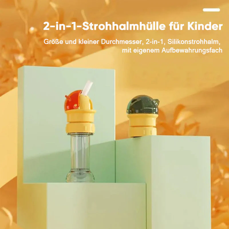 Wiederverwendbarer Trinkflaschendeckel für Kinder | 1+1 GRATIS - Image 2