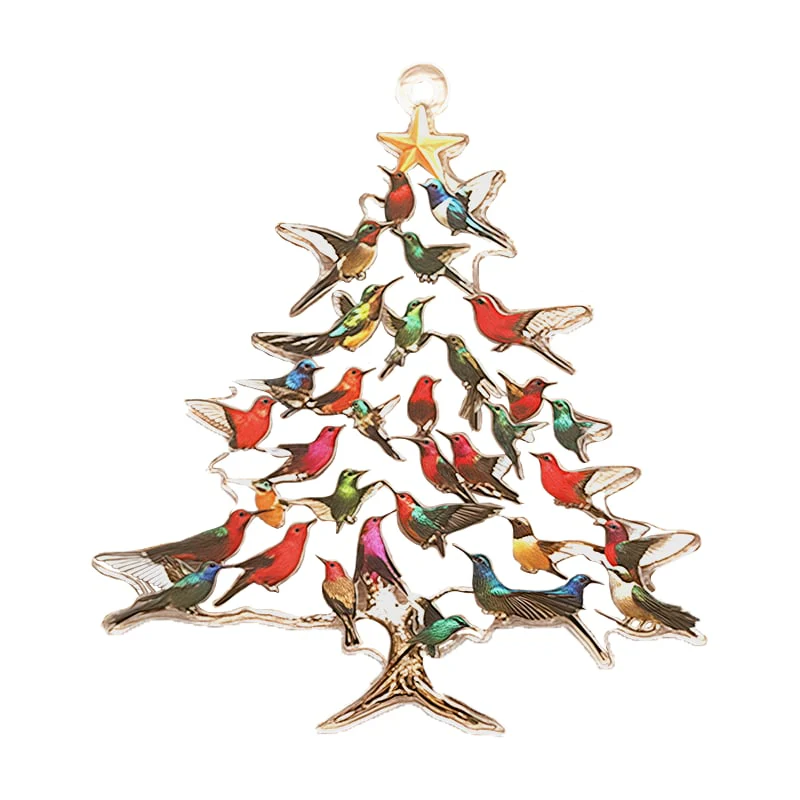 Winterly – Kolibri 2D Acryl-Weihnachtsornament | 1+2 GRATIS - Image 6