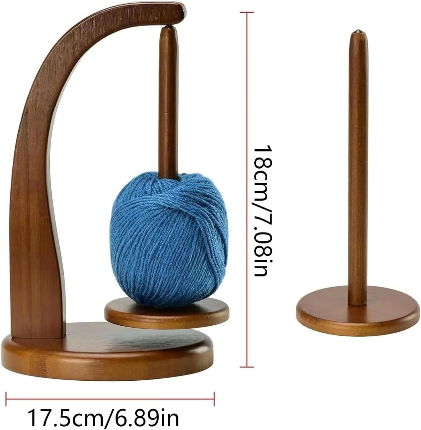 WoolGlide™ – Rotierender Magnet-Garnhalter aus Holz | 50% RABATT - Image 10