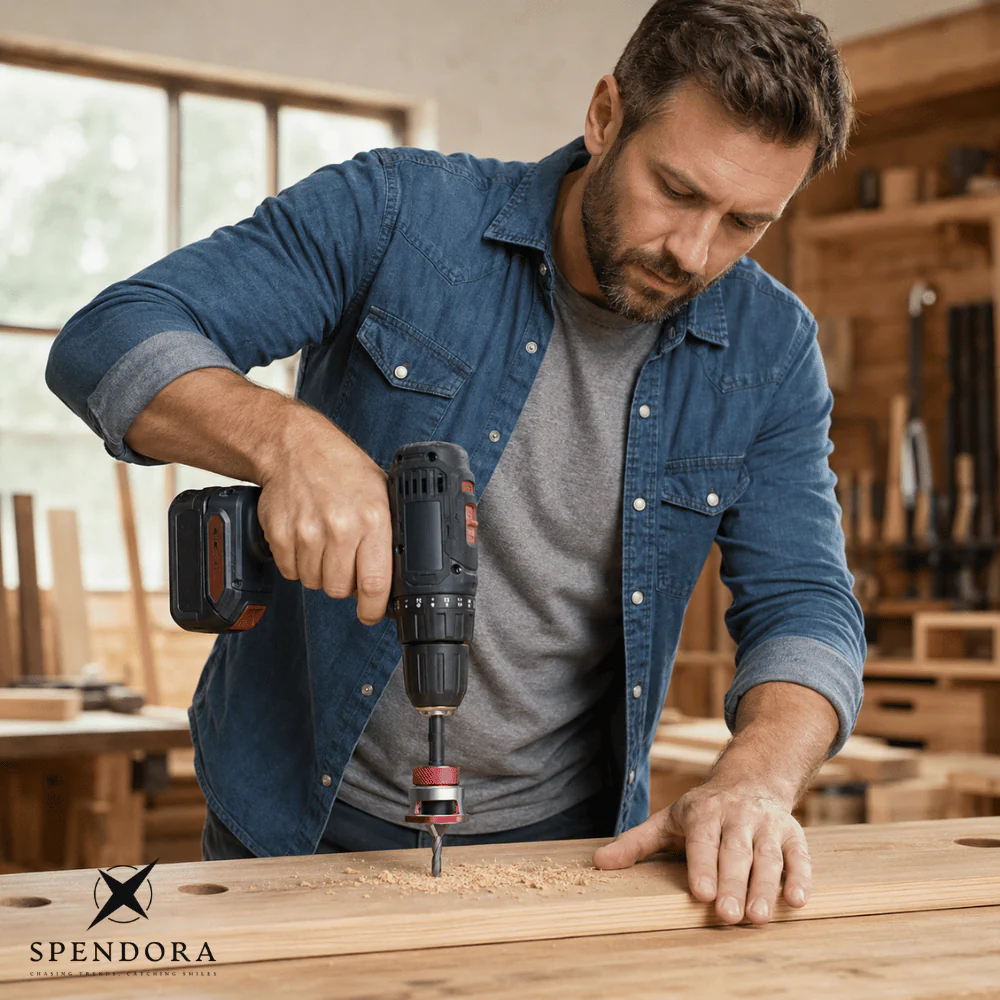 WoodCountersink Pro Set — Präzise Senkbohrer | 50% RABATT