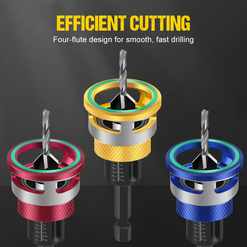 WoodCountersink Pro Set — Präzise Senkbohrer | 50% RABATT - Image 11