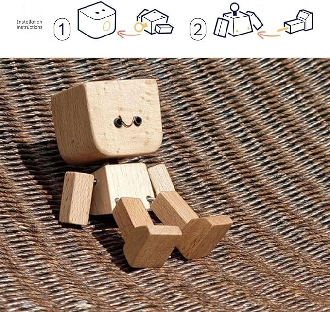 WoodieCharm – Handgefertigte Autofigur aus Holz | 50% RABATT - Image 5