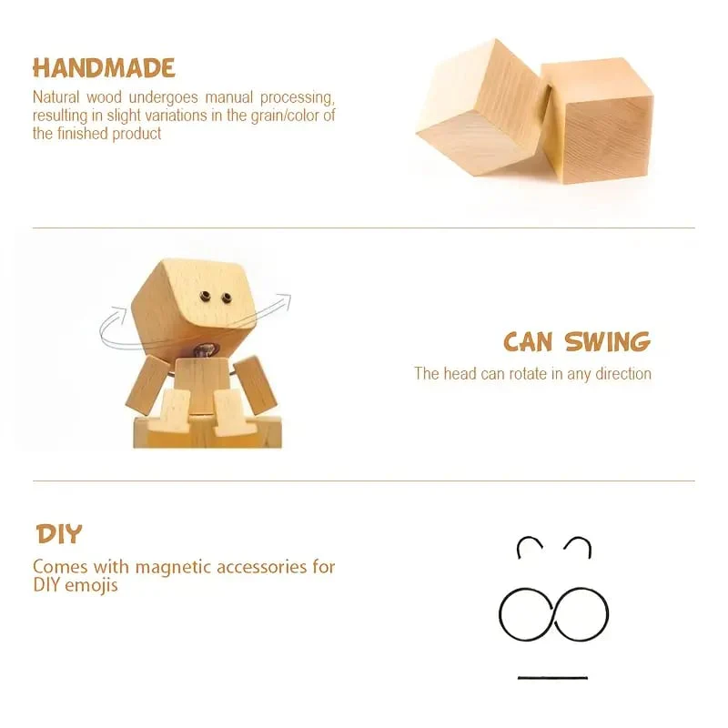 WoodieCharm – Handgefertigte Autofigur aus Holz | 50% RABATT - Image 9