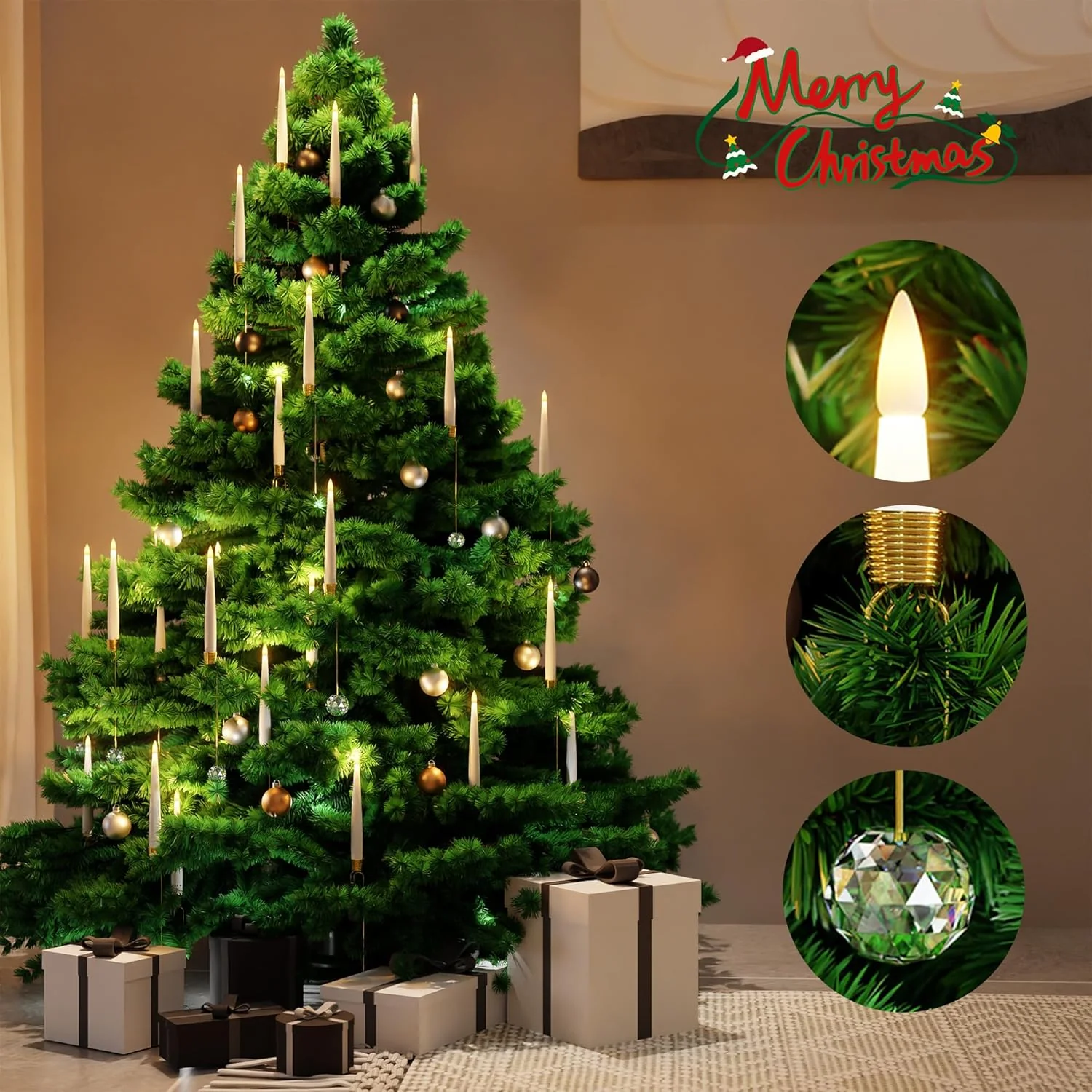 X-MasGlow – LED Weihnachtsbaumkerzen | 50% RABATT - Image 8