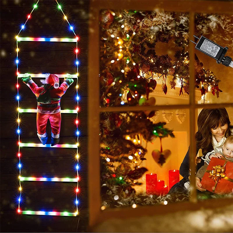 Xmasglow – Festliche Weihnachts-Leiterlichter | 50% RABATT
