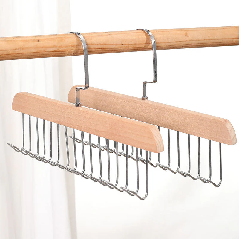 Zeitloser Holz- & Stahl-Multihakenhalter – Sofortige Bestellung, mühelose Eleganz - Image 8