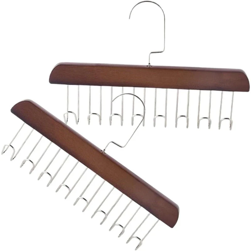 Zeitloser Holz- & Stahl-Multihakenhalter – Sofortige Bestellung, mühelose Eleganz - Image 9