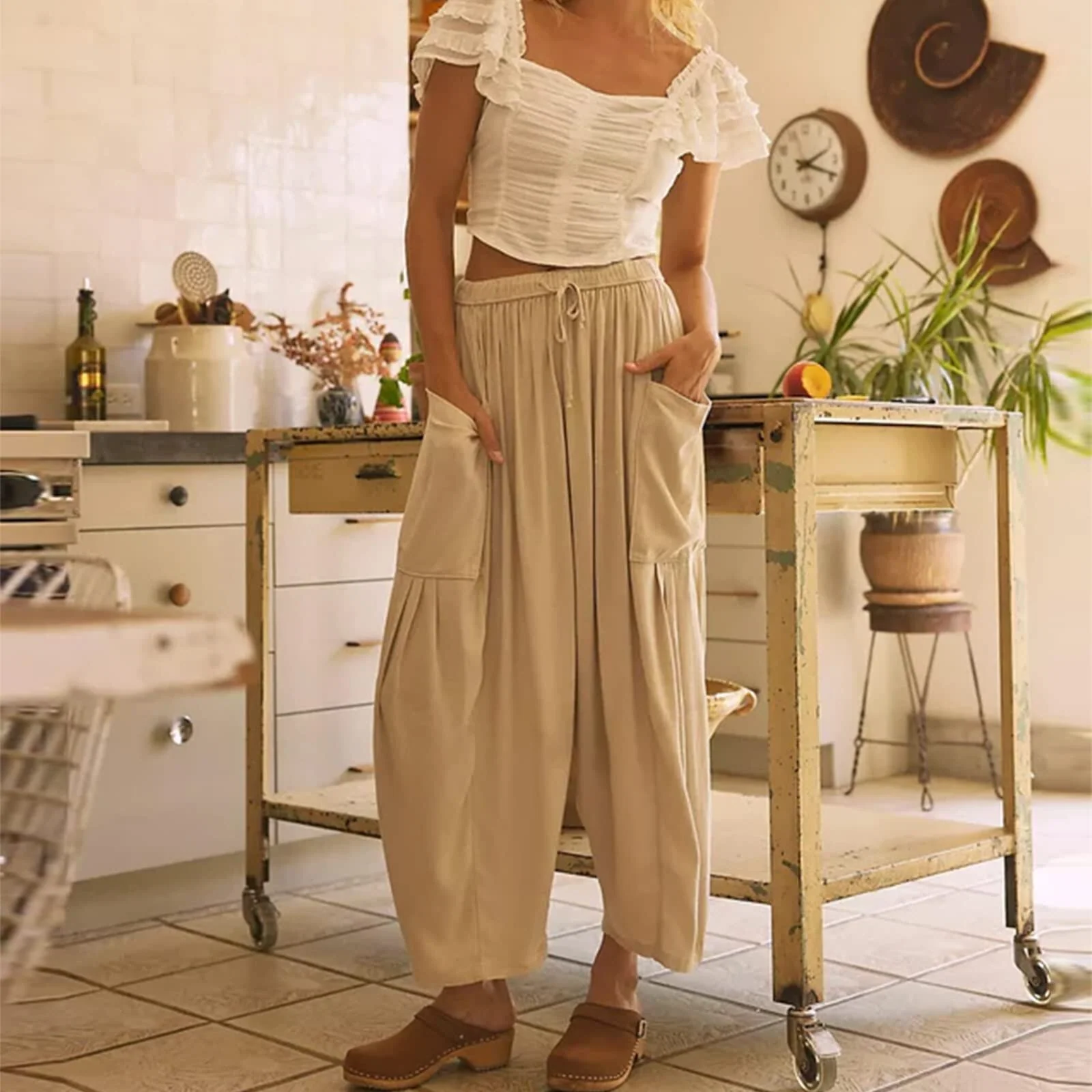Zen™ | Lose Baumwollhose - Image 4