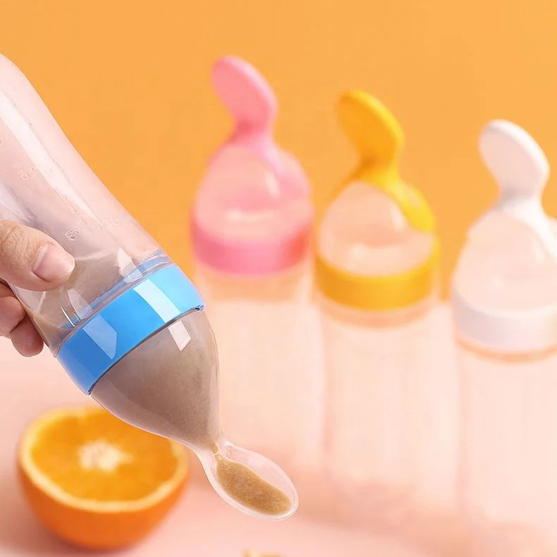 Zusammendrückbare Baby-Löffelflasche (3 Stück) - Image 3