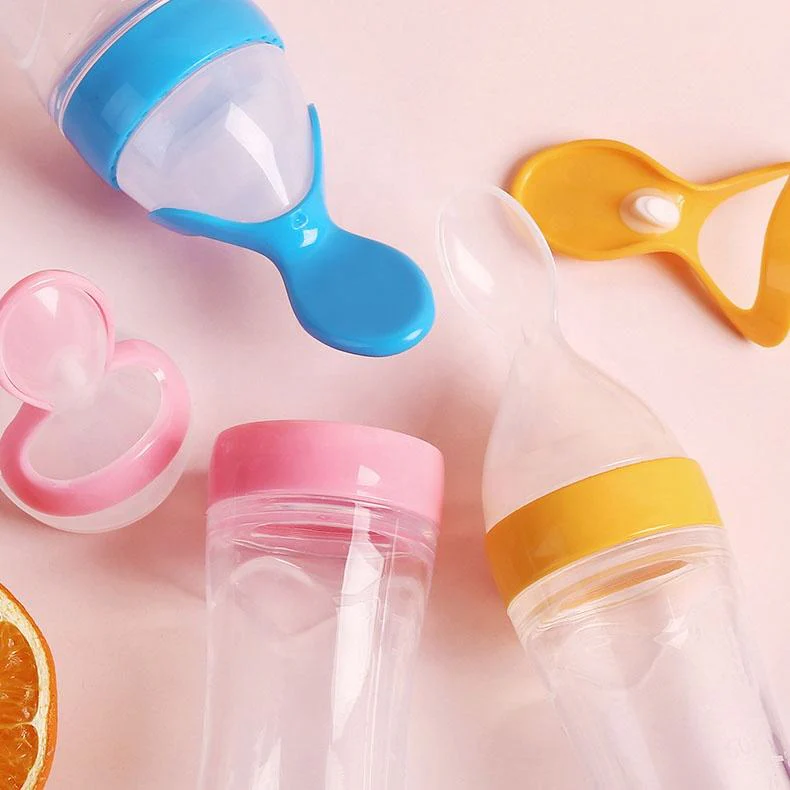 Zusammendrückbare Baby-Löffelflasche (3 Stück) - Image 5