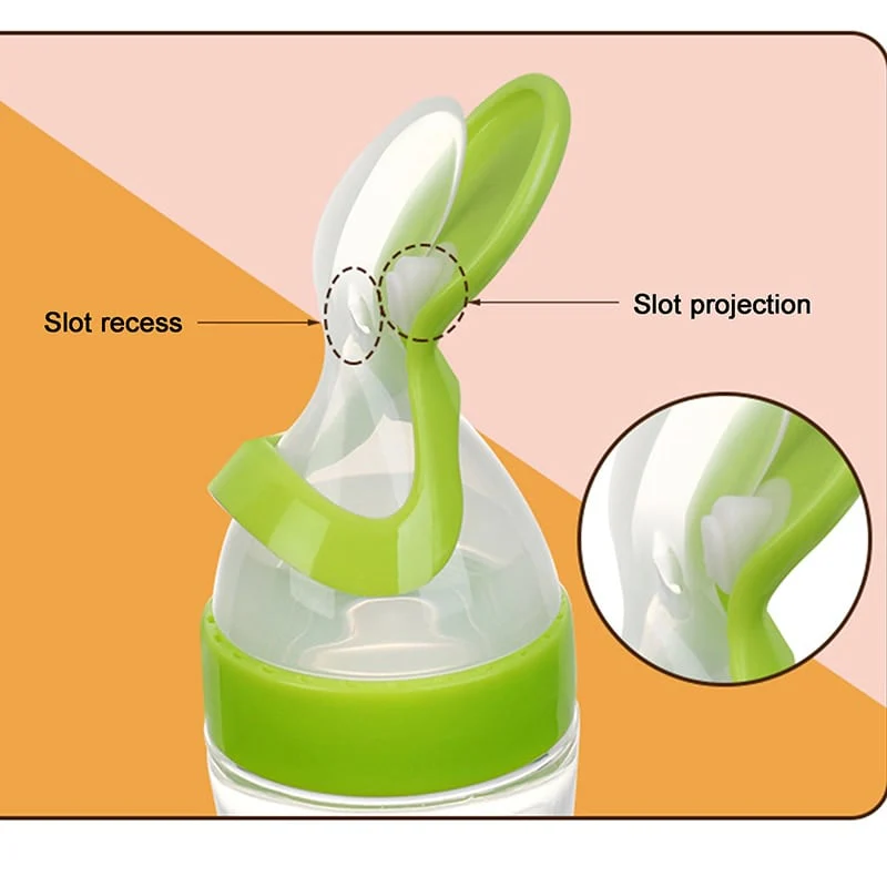 Zusammendrückbare Baby-Löffelflasche (3 Stück) - Image 8