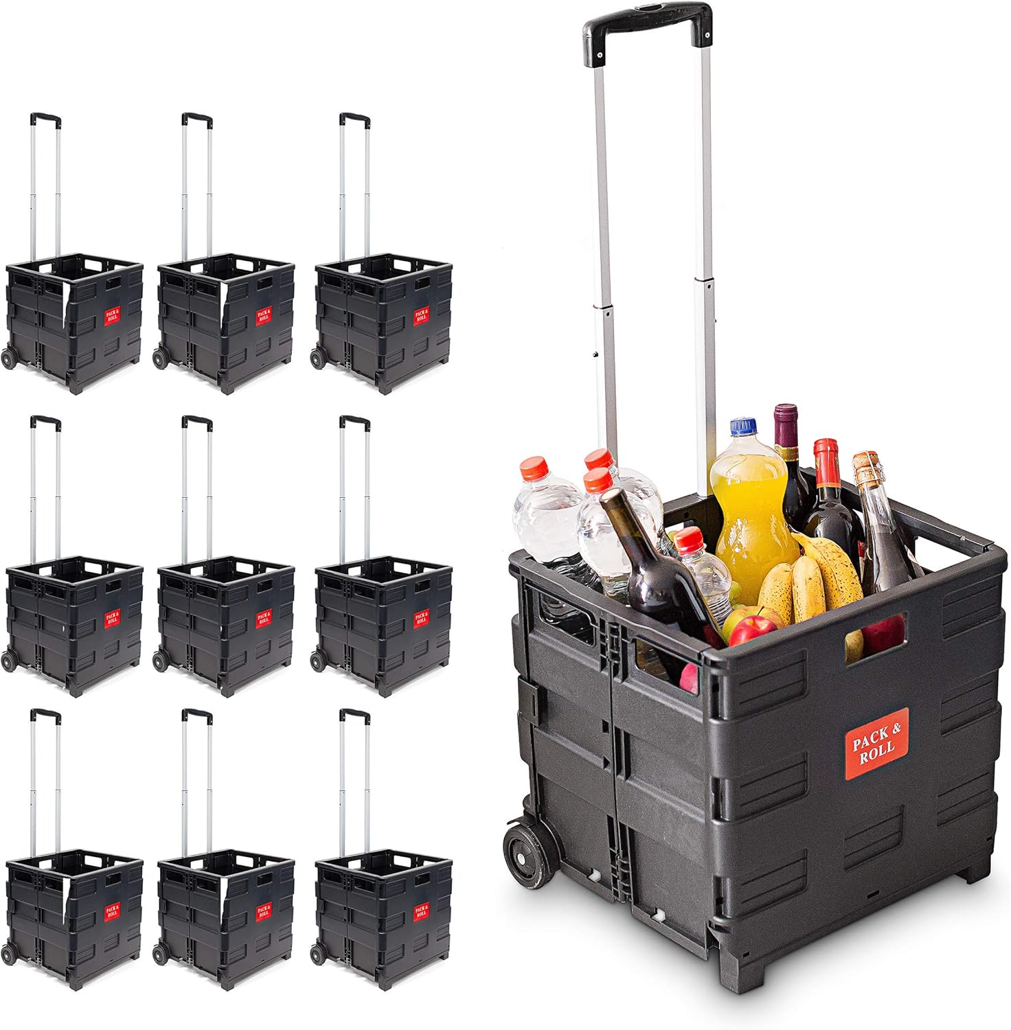 Zusammenklappbarer Einkaufswagen bis 35 kg - Image 28