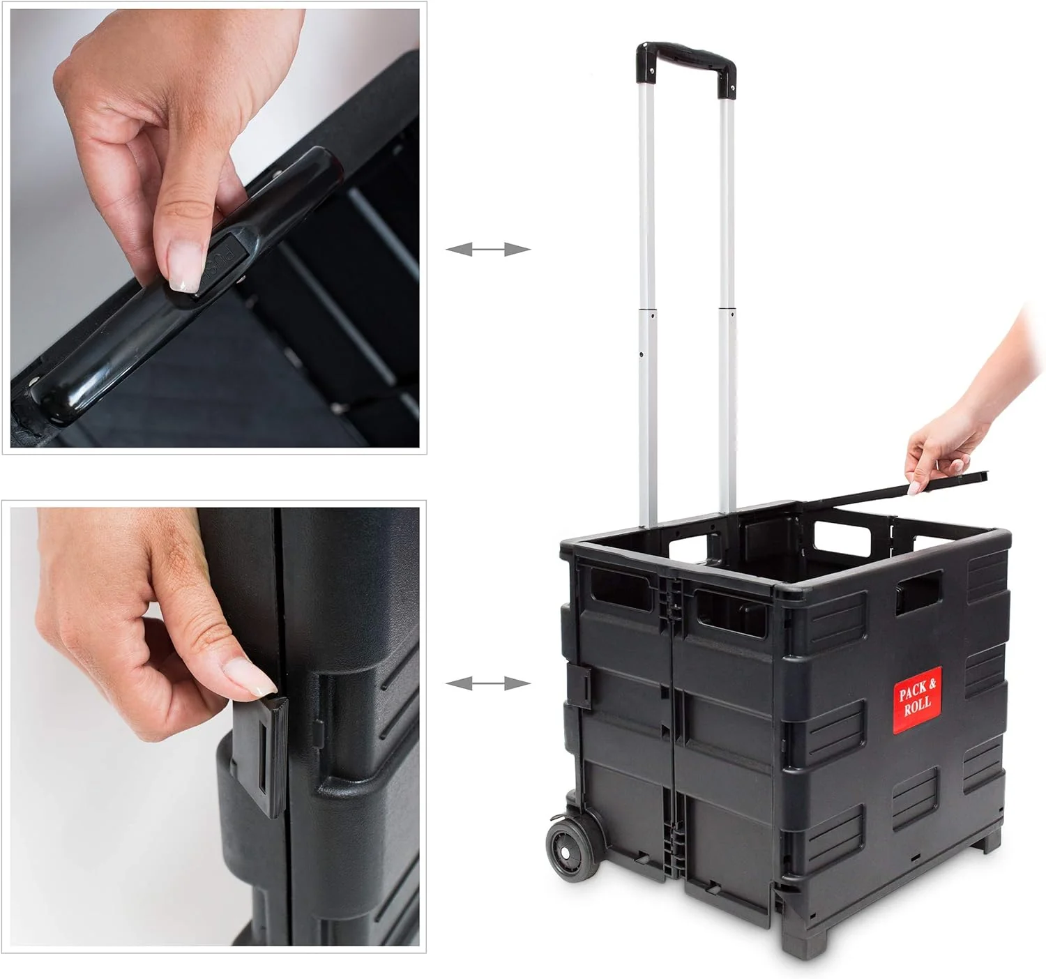 Zusammenklappbarer Einkaufswagen bis 35 kg - Image 40