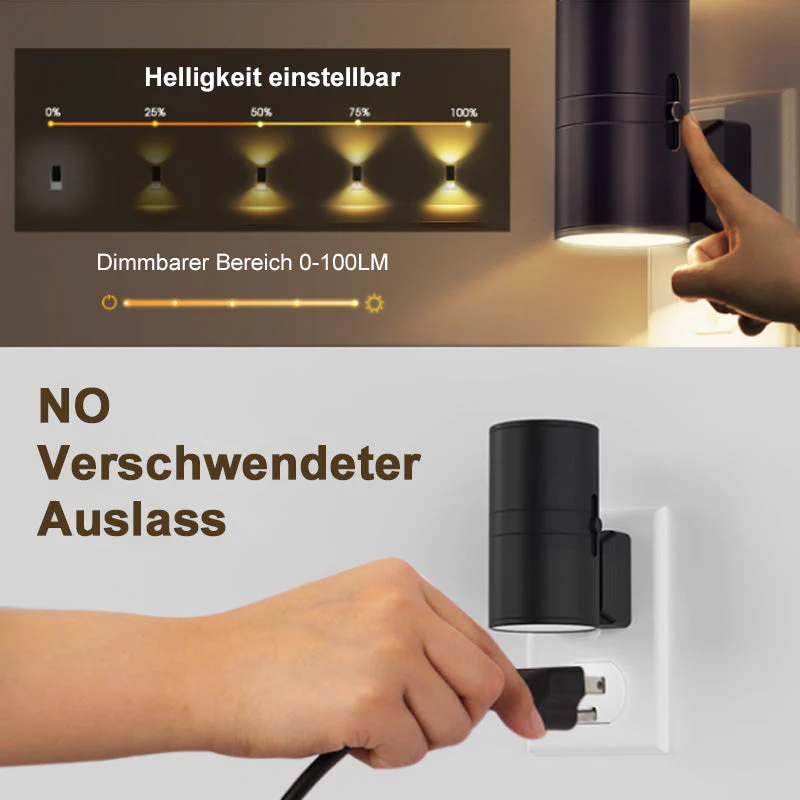 Zylindrisches LED-Nachtlicht - Image 5